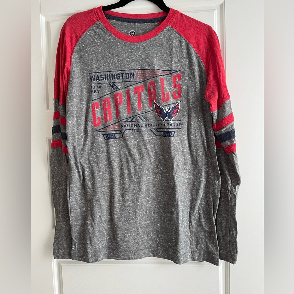 Let’s Go CAPS Washington Capitals Long Sleeve